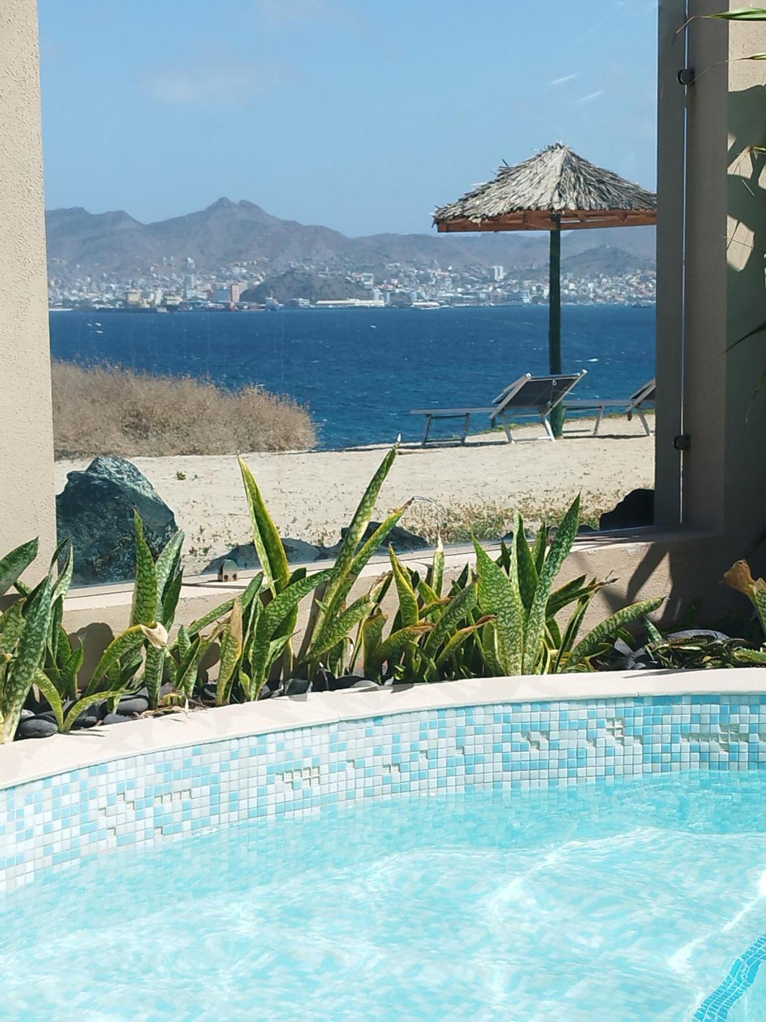 Lazareto Oceanview Apartment Mindelo Luaran gambar